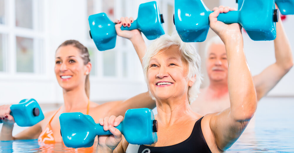 Aqua-Fitness-Gruppe